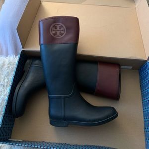 Tory Burch Rubber Rain Boots